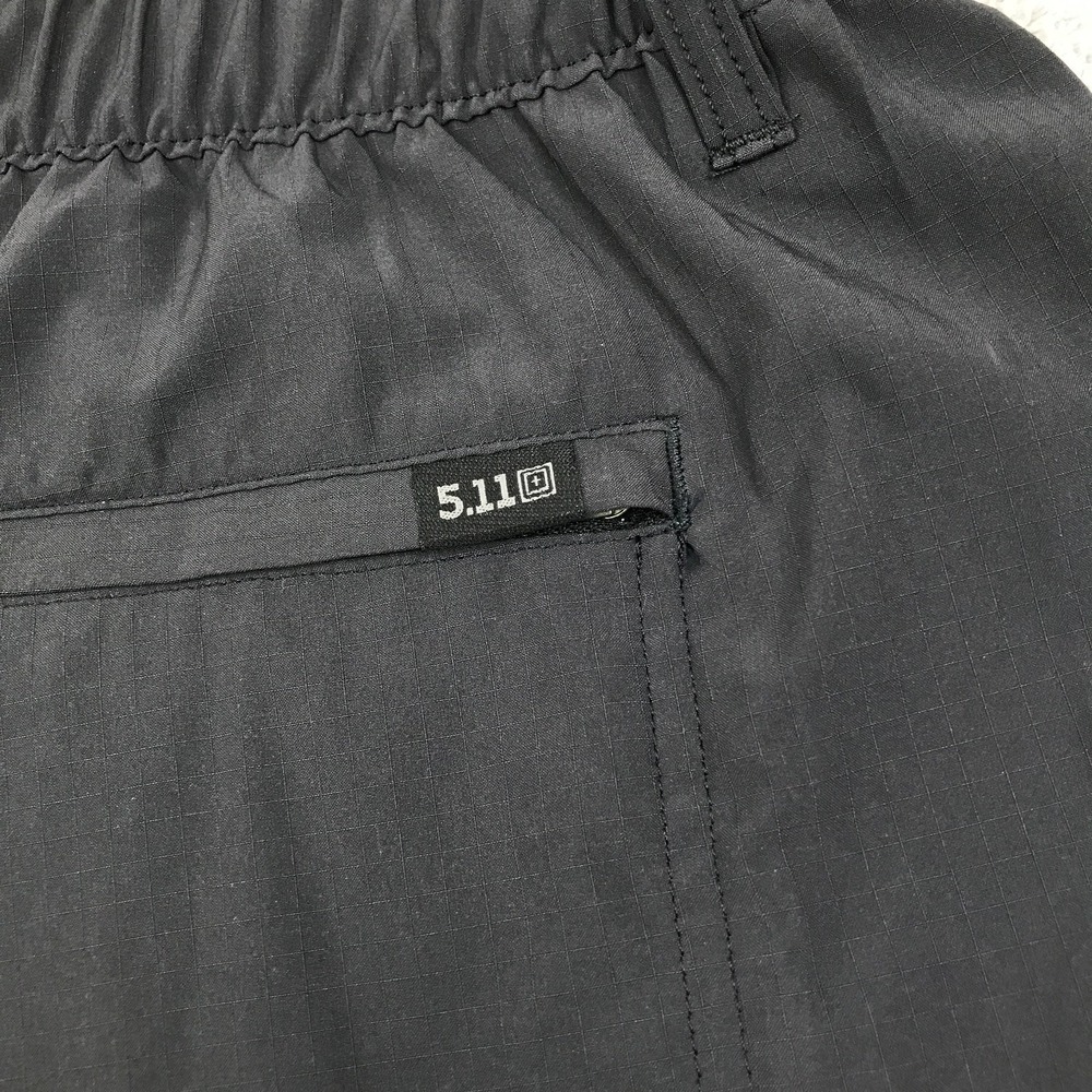 5.11 Tactical Womens XL Eden Performance Shorts Charcoal Gray 5" Inseam 63324 - Picture 4 of 14